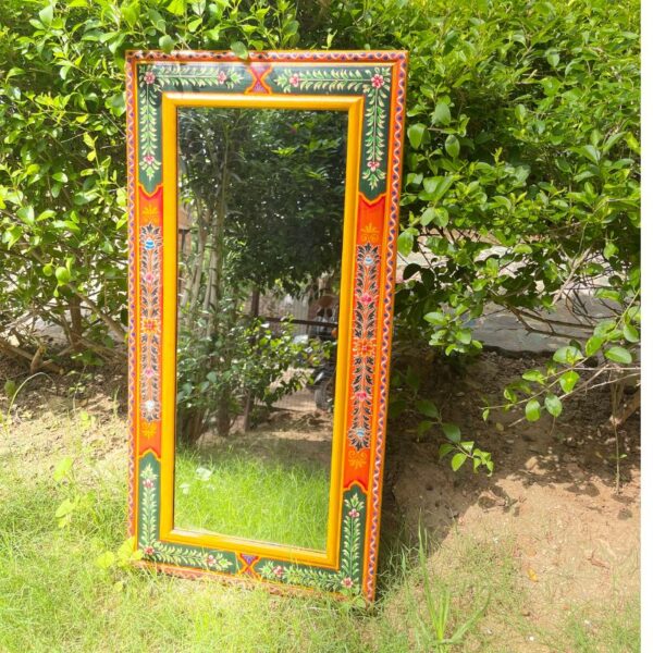 jharokha mirror, wooden jharokha mirror