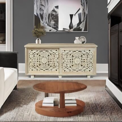 console table with storage, console table