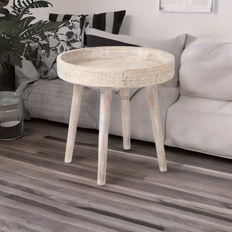 round coffee table, chakki table