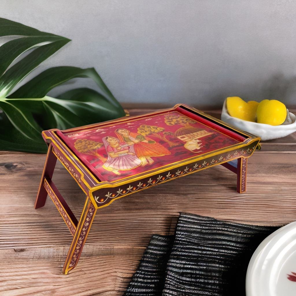 Stylish Wooden Showpiece Table - Handcrafted