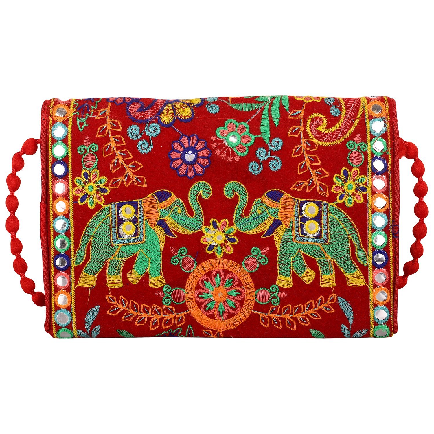 Embroidery Party Ladies designer and Stylish Envolop Hand Purse. WB-12 at  Rs 1250 in Mumbai