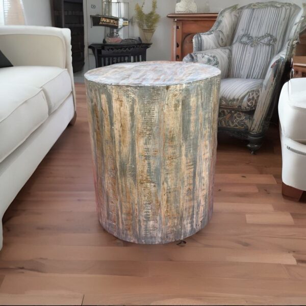 Wooden cocktail table, cocktail table, gray coffee table
