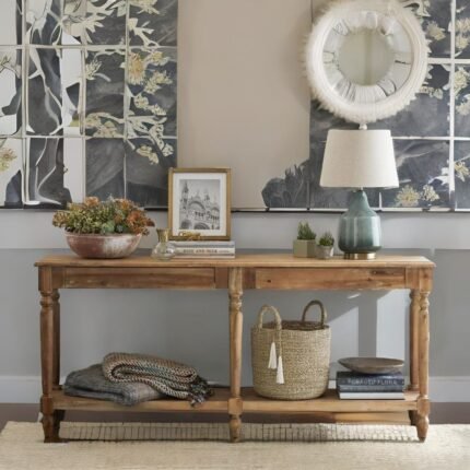 console table for living room, contemporary console table