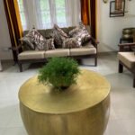 Round Wooden Drum Table | Cocktail Table | Dinner Table photo review