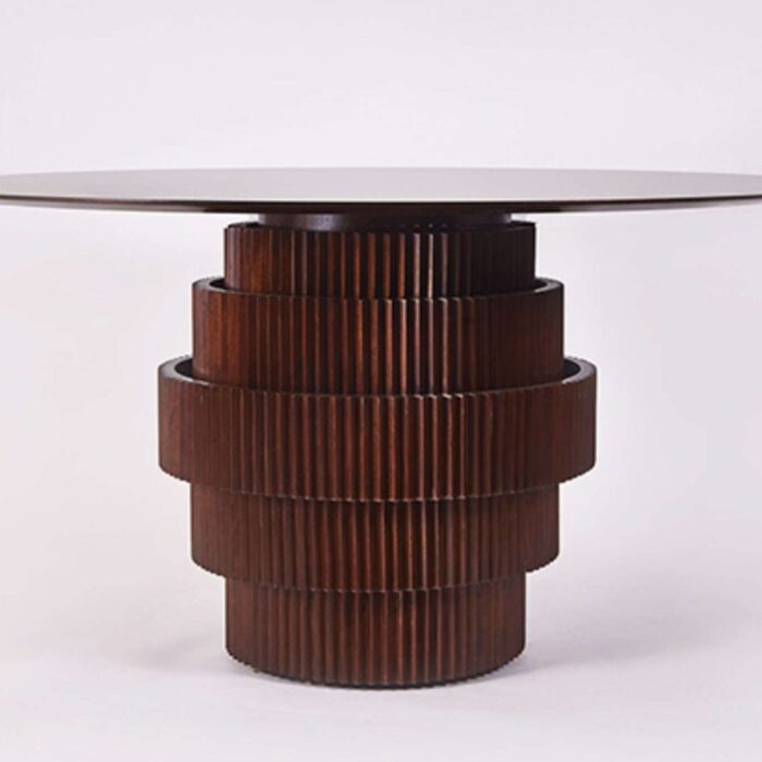 Wooden Round Coffee Table