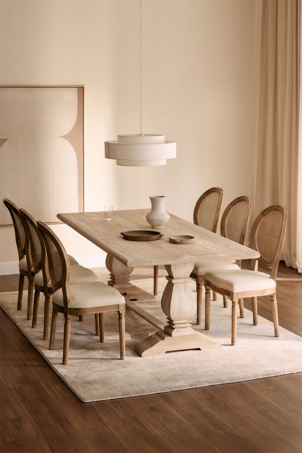 Mango Wood Dining Table (8)