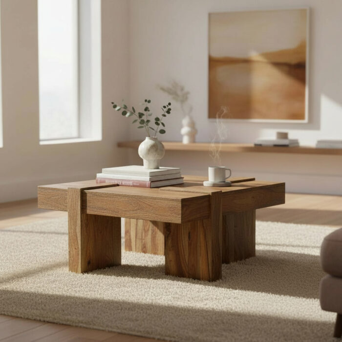 Solis Solid Wood Coffee Table