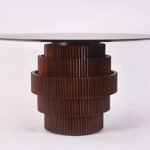 Wooden Round Coffee Table