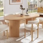 Wooden Indian Dining Table with Chair
