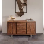 Vm Antique Decor Wooden Sideboard