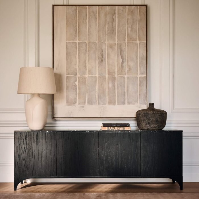 Eclipse Black Oak Wooden Sideboard