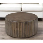 Solid Wood Round Coffee Table