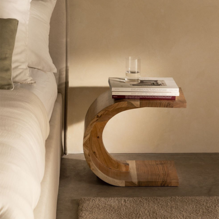 Wooden Bedside Table
