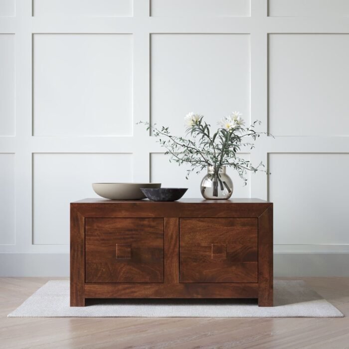 Mango Small 4-Drawer Coffee Table