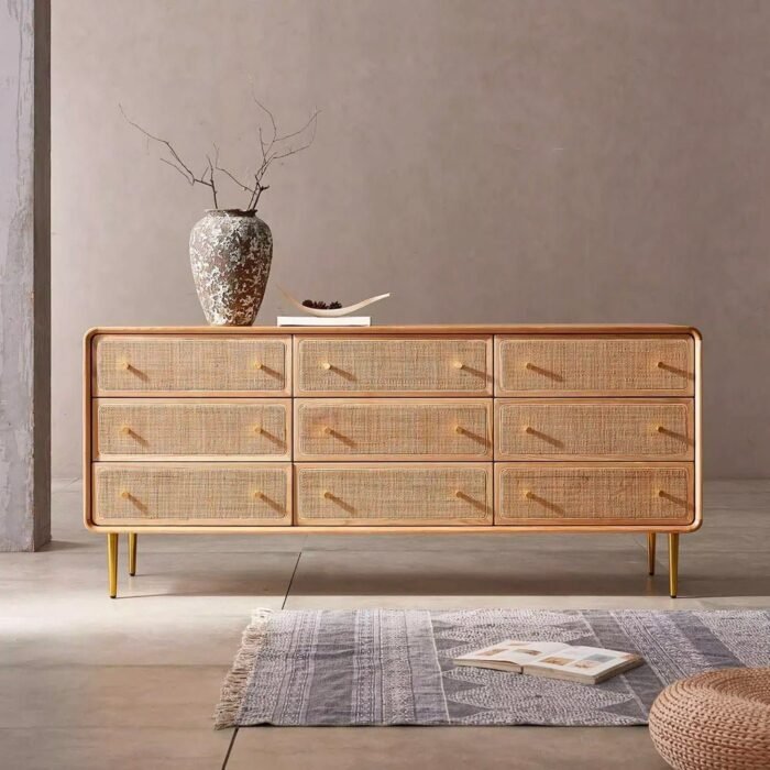 Solstice Cane Chest Of Drawers