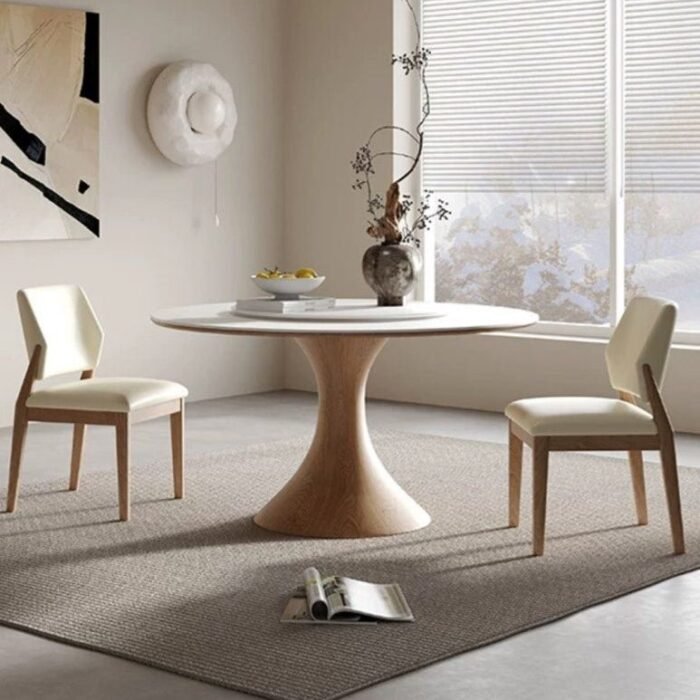 Round Sintered Stone Dining Table