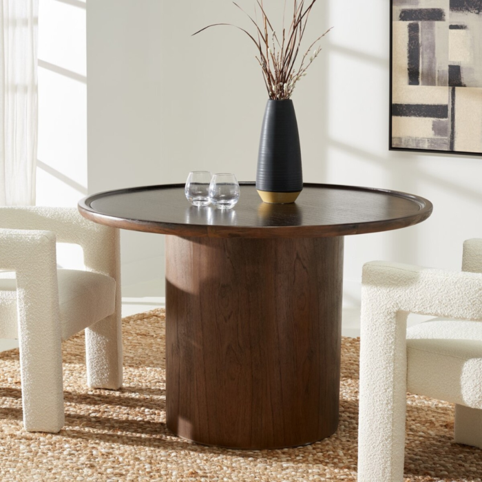 Wooden Round Dining Table