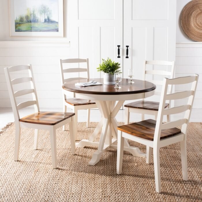 Wooden Dining Table With 4 Chair